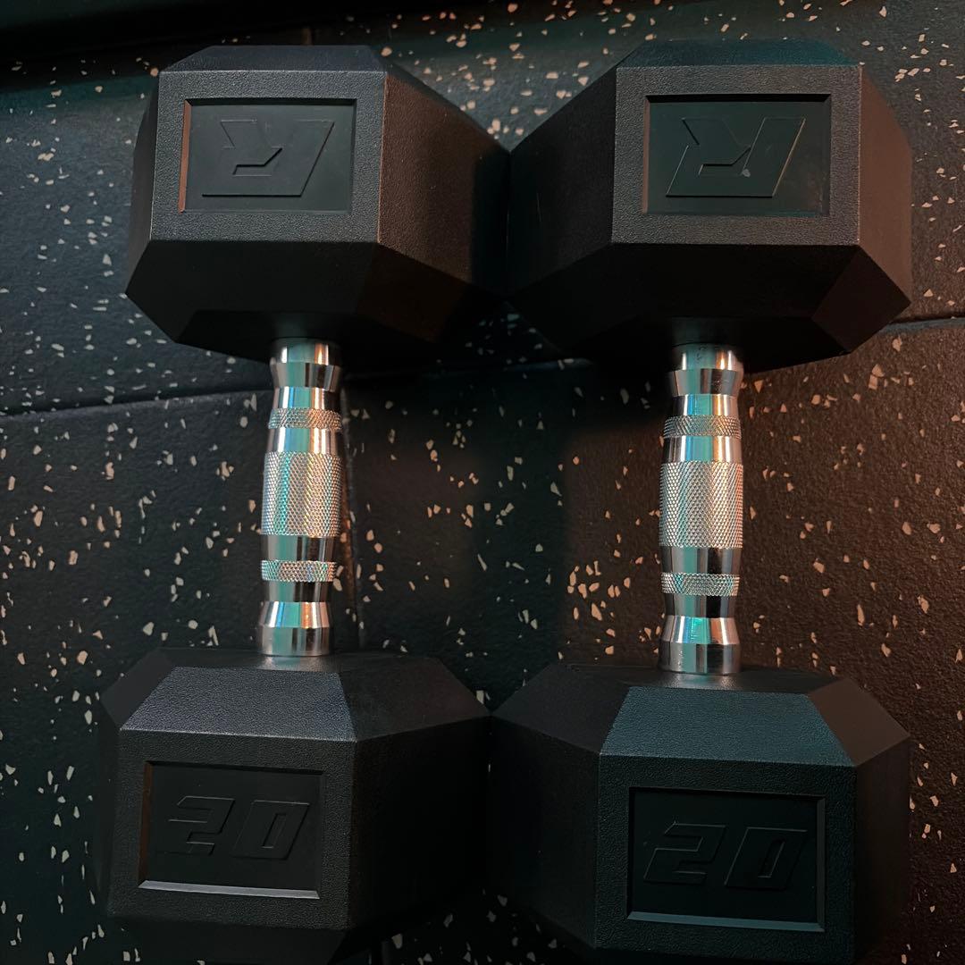 RitFit 六角ダンベル 20kg×2/ 20kgx1 美品