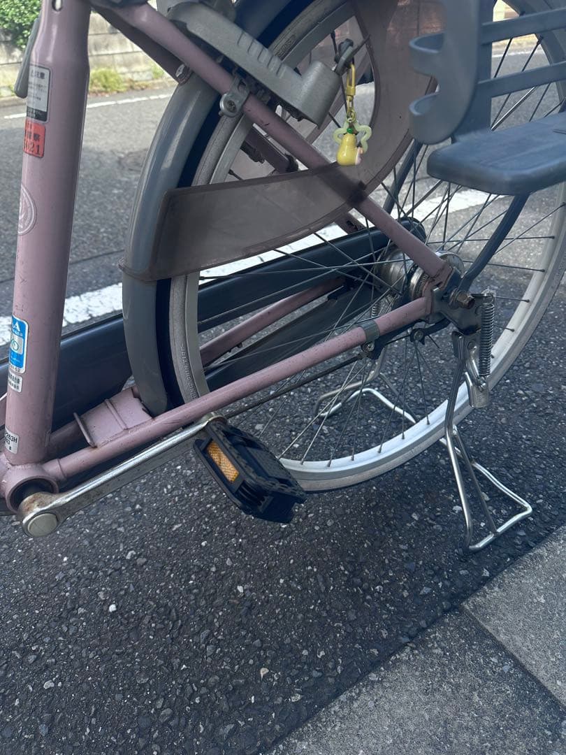 【みはねさん専用】【引き取り限定】　非電動　子供乗せ自転車
