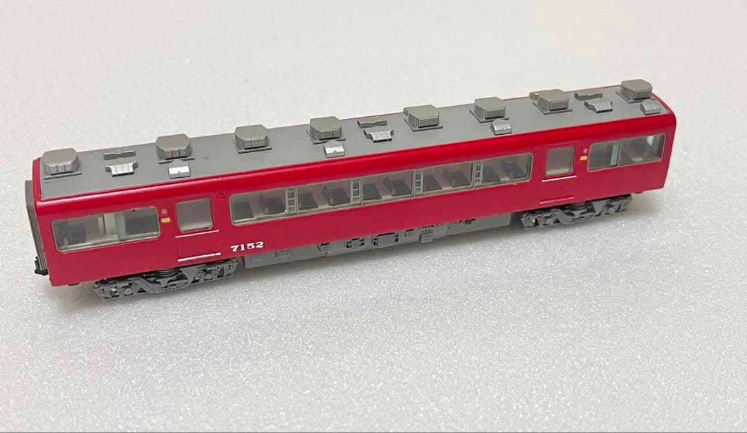 【精密加工、特製品】名鉄7000系復刻フェニックス7001f 系統板付きnゲージ