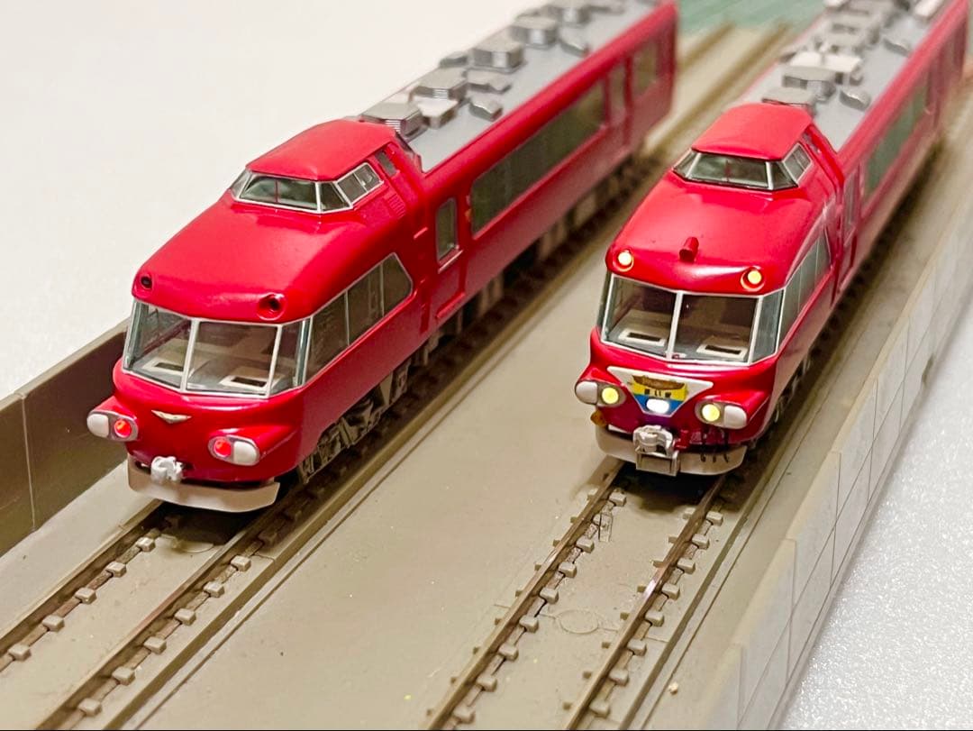 【精密加工、特製品】名鉄7000系復刻フェニックス7001f 系統板付きnゲージ