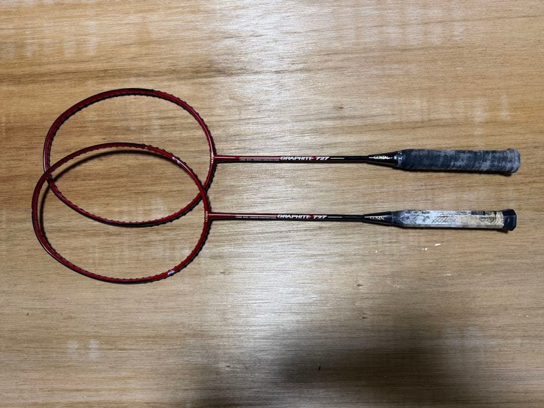 バドミントンラケット　7本セット