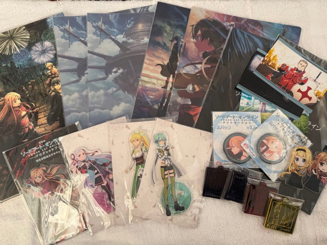 ソードアートオンライン　グッズまとめ売り