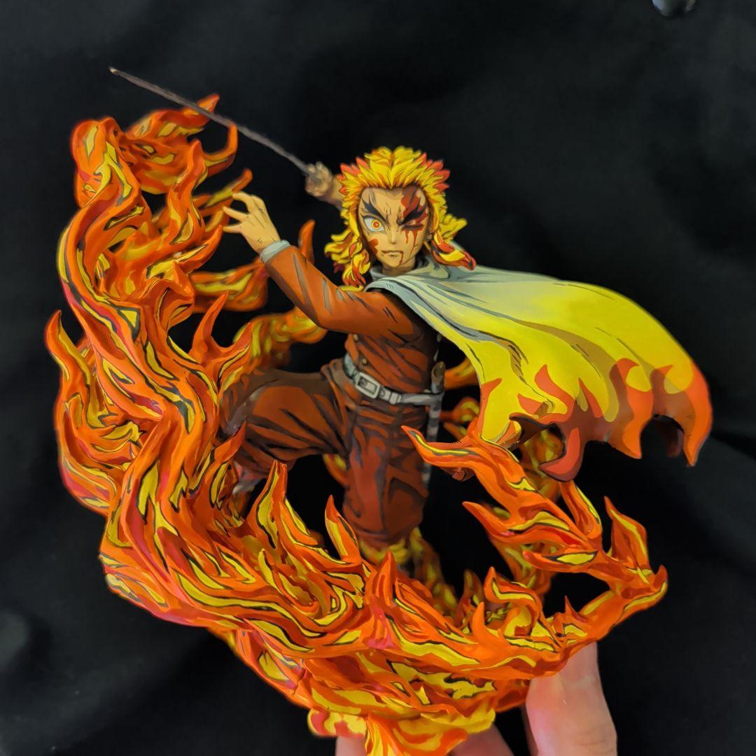 煉獄杏寿郎　フィギュア　リペイント