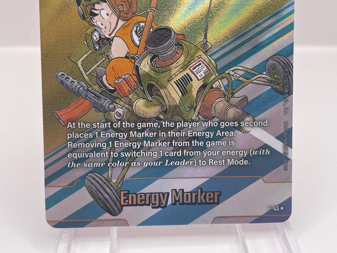 希少 英語版 孫悟空 エナジーマーカー ドラゴンボール フュージョンワールド ②