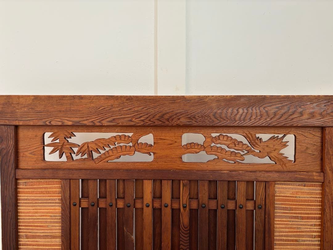 ついたて 衝立 間仕切り 欄間 工芸 民芸 パーティション ヴィンテージ レトロ