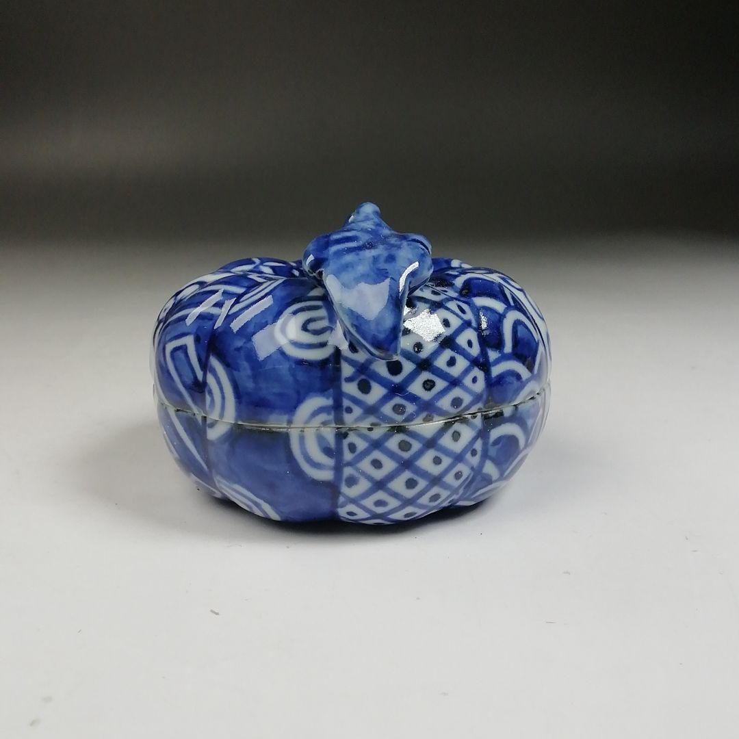 Ｗ９５　香合　『蜜柑　香合』『高野昭阿弥 造』　共箱　茶道具