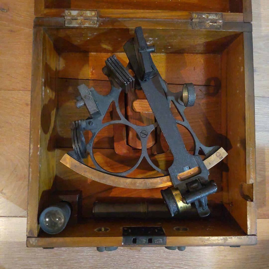 六分儀　アンティーク　真鍮　kelvin＆wilfrid o.white co