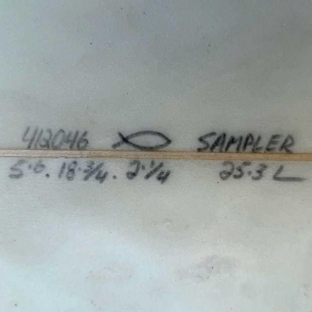 神奈川県藤沢市引き取り✨アルメリックSAMPLER トライフィン サーフボード