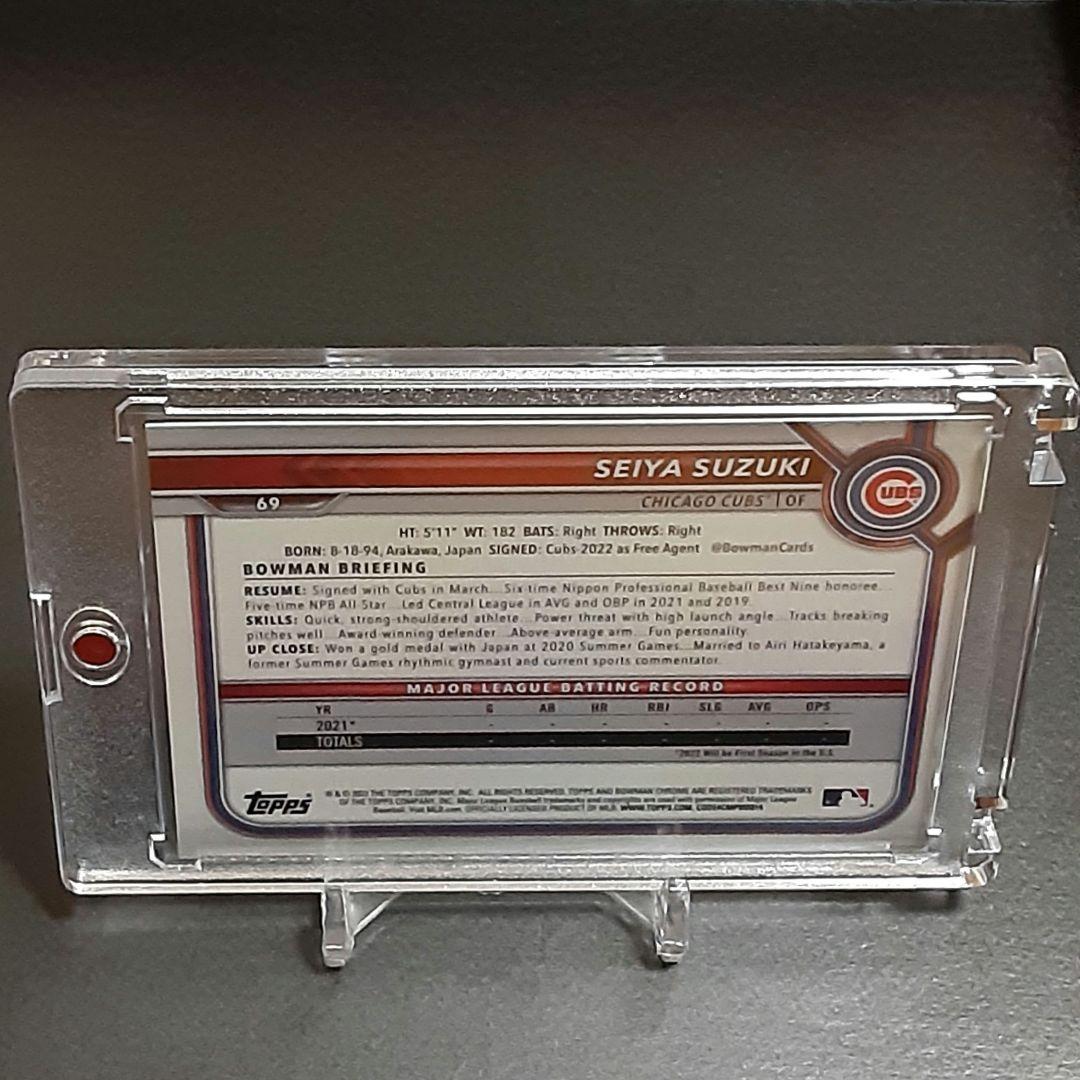 鈴木誠也　2022　 Bowman Chrome 　ルーキーカード　最強右打者