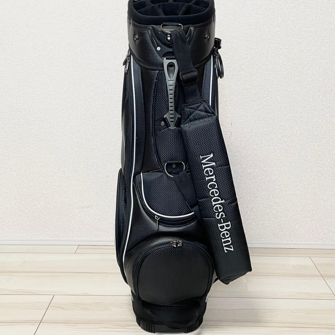 【美品】テーラーメイド×メルセデスベンツ コラボキャディバッグ　BLACK