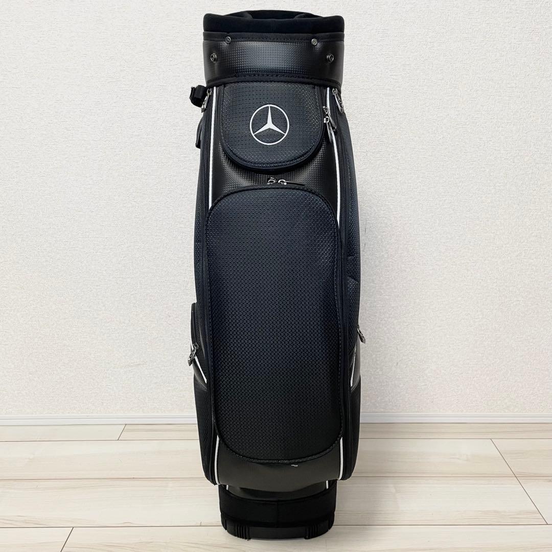 【美品】テーラーメイド×メルセデスベンツ コラボキャディバッグ　BLACK