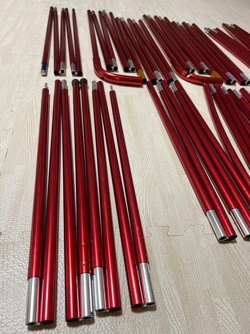  peak リビングシェルロングpro レッドフレーム