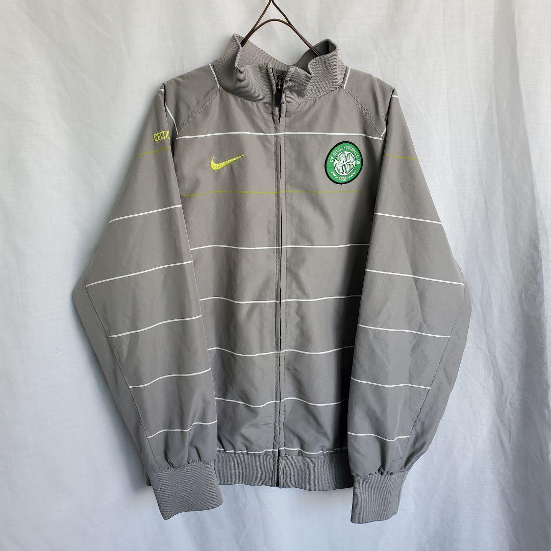 ナイキ nike セルティックFC ナイロンジャケット トラックジャケット 黒