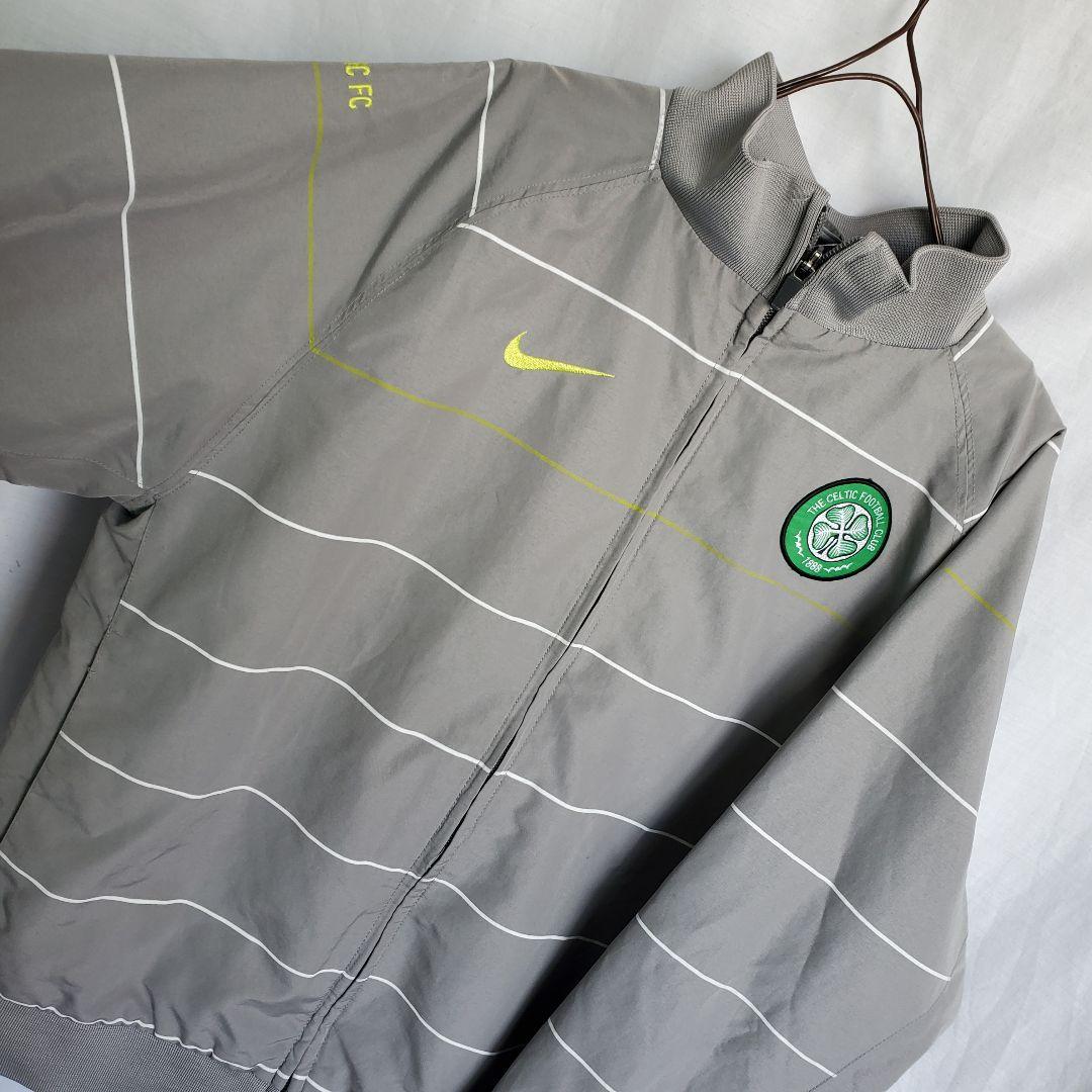 ナイキ nike セルティックFC ナイロンジャケット トラックジャケット 黒