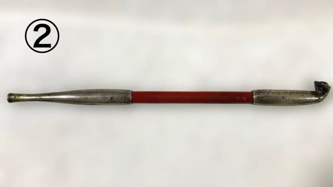 C-17 煙管　煙管入れ　2個セット　煙草道具　骨董品　古道具　美術品　工芸品