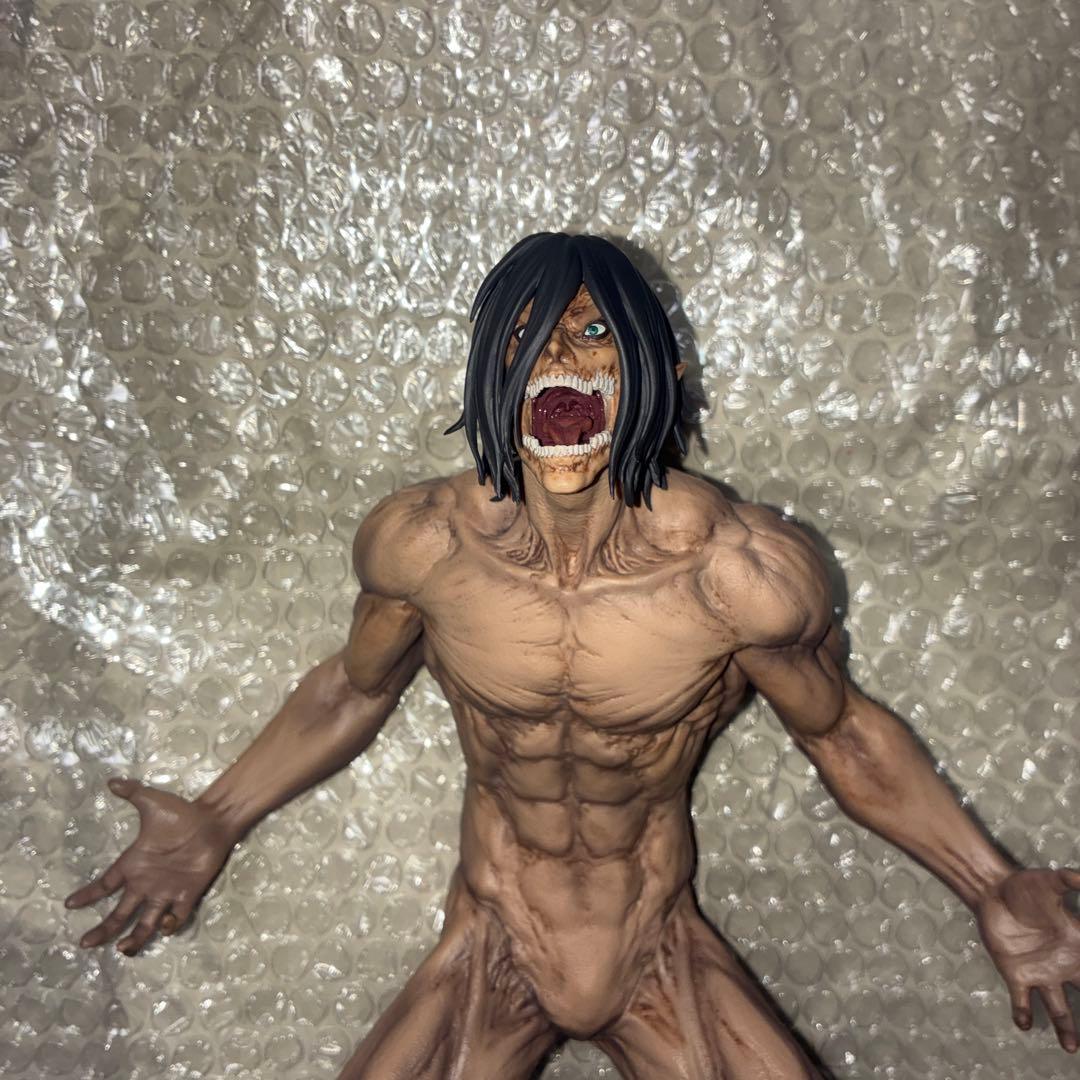 進撃の巨人　一番くじ　ラストワン　エレン（巨人）、ミカサ　2点