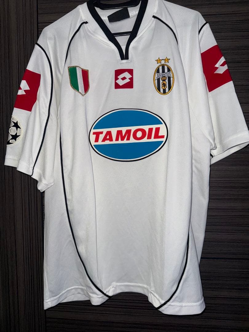 ユヴェントス 02-03 チャンピオンズリーグ仕様　選手用　アウェイユニフォーム