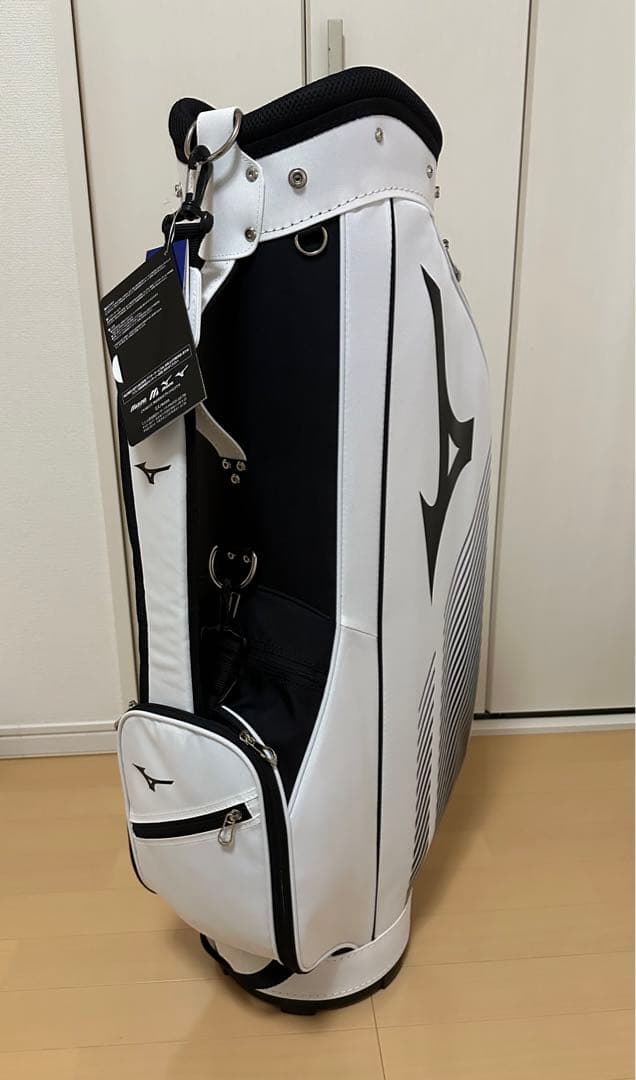 Mizuno キャディバッグ ホワイト・ブラック