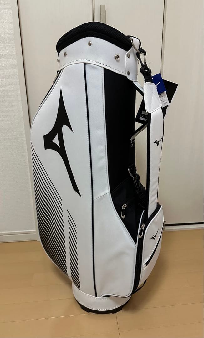 Mizuno キャディバッグ ホワイト・ブラック
