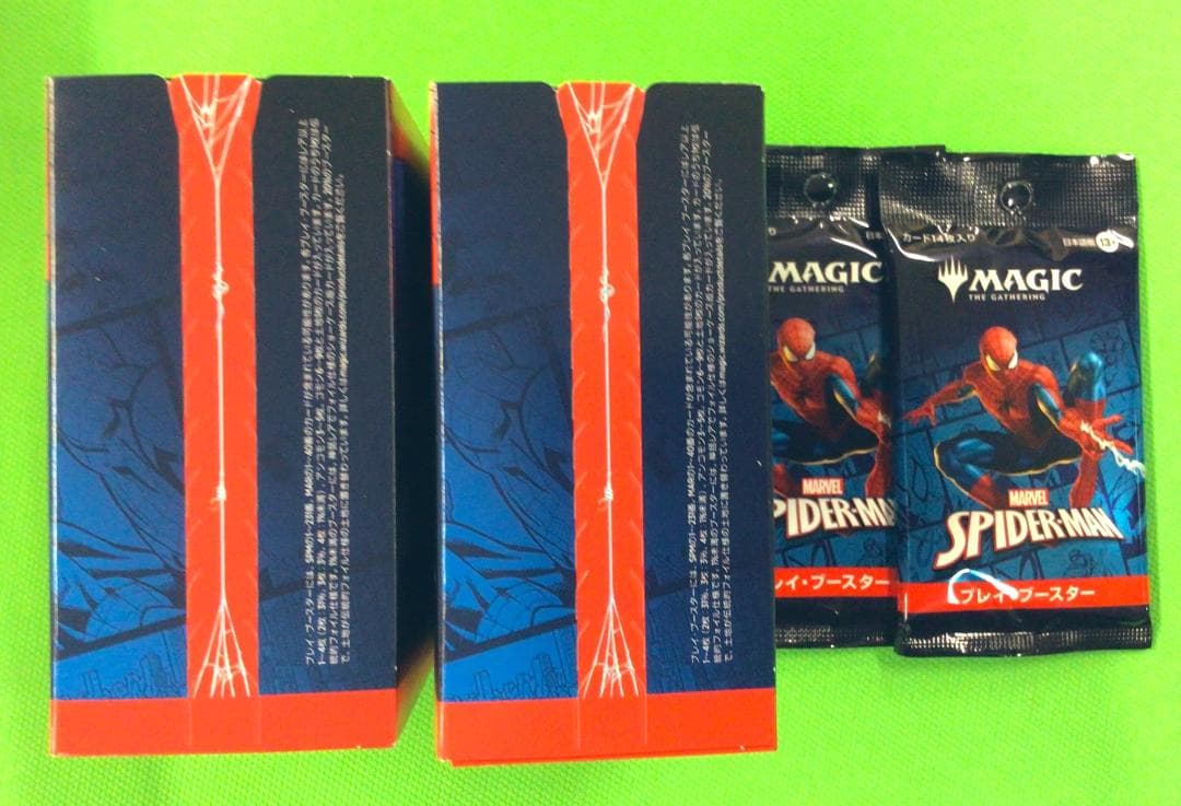 【MTG】『マーベル スパイダーマン』プレリリース＋プレイブースター各2ヶ ⑤