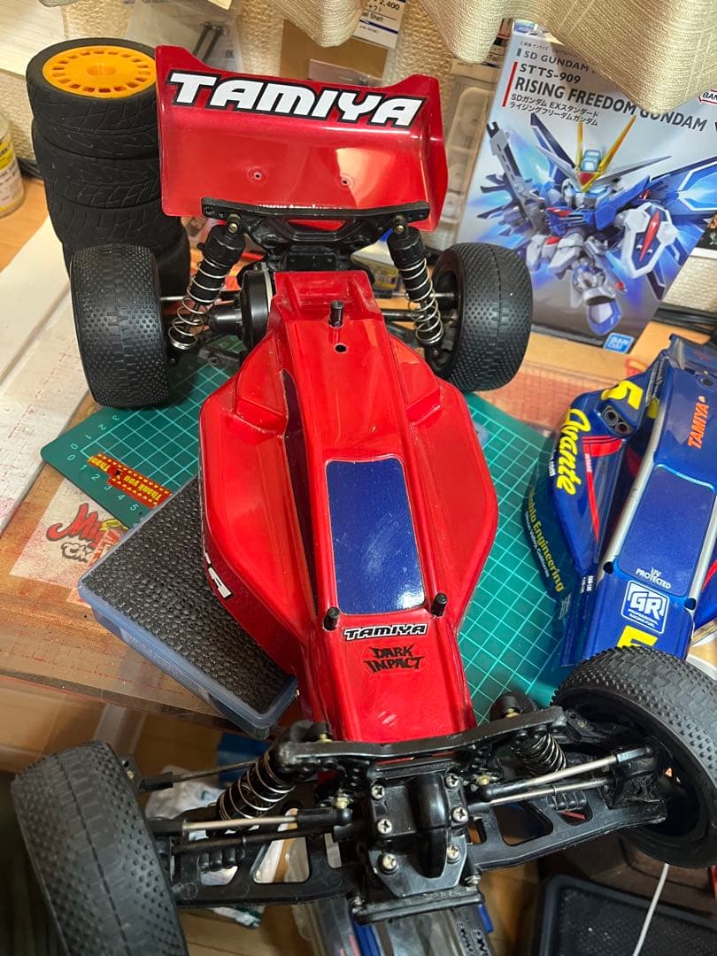 タミヤ　ダークインパクト　オプション多数　替え　 ボディ2枚付き