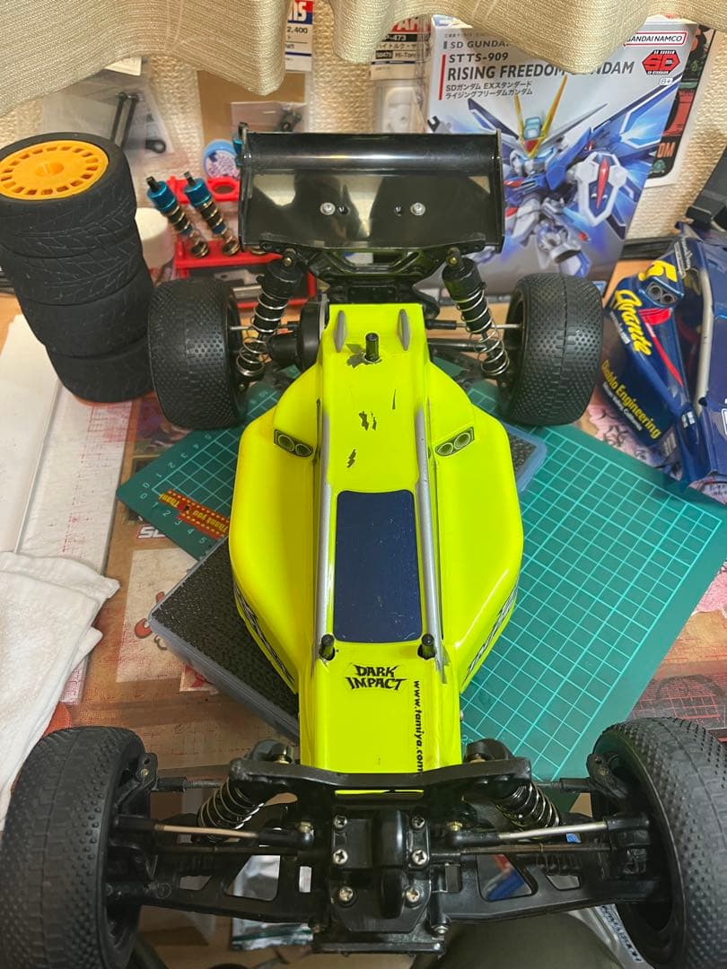 タミヤ　ダークインパクト　オプション多数　替え　 ボディ2枚付き