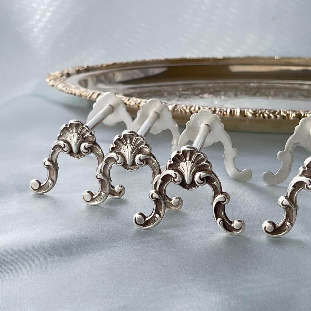 【仏蘭西】ルイ15世様式 Louis XVナイフレスト 6個組