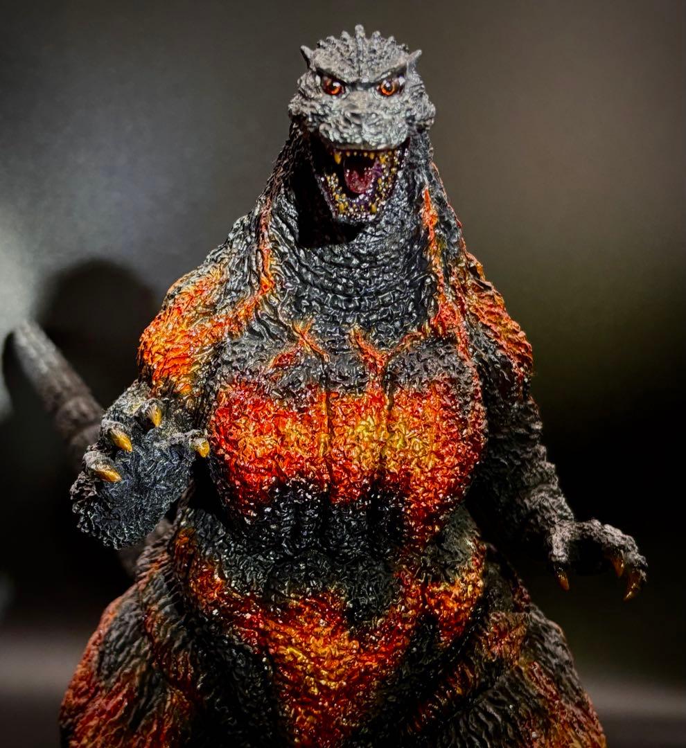 酒井ゆうじ造型工房ゴジラ1995香港上陸Ver. オールクリアレジンキット完成品