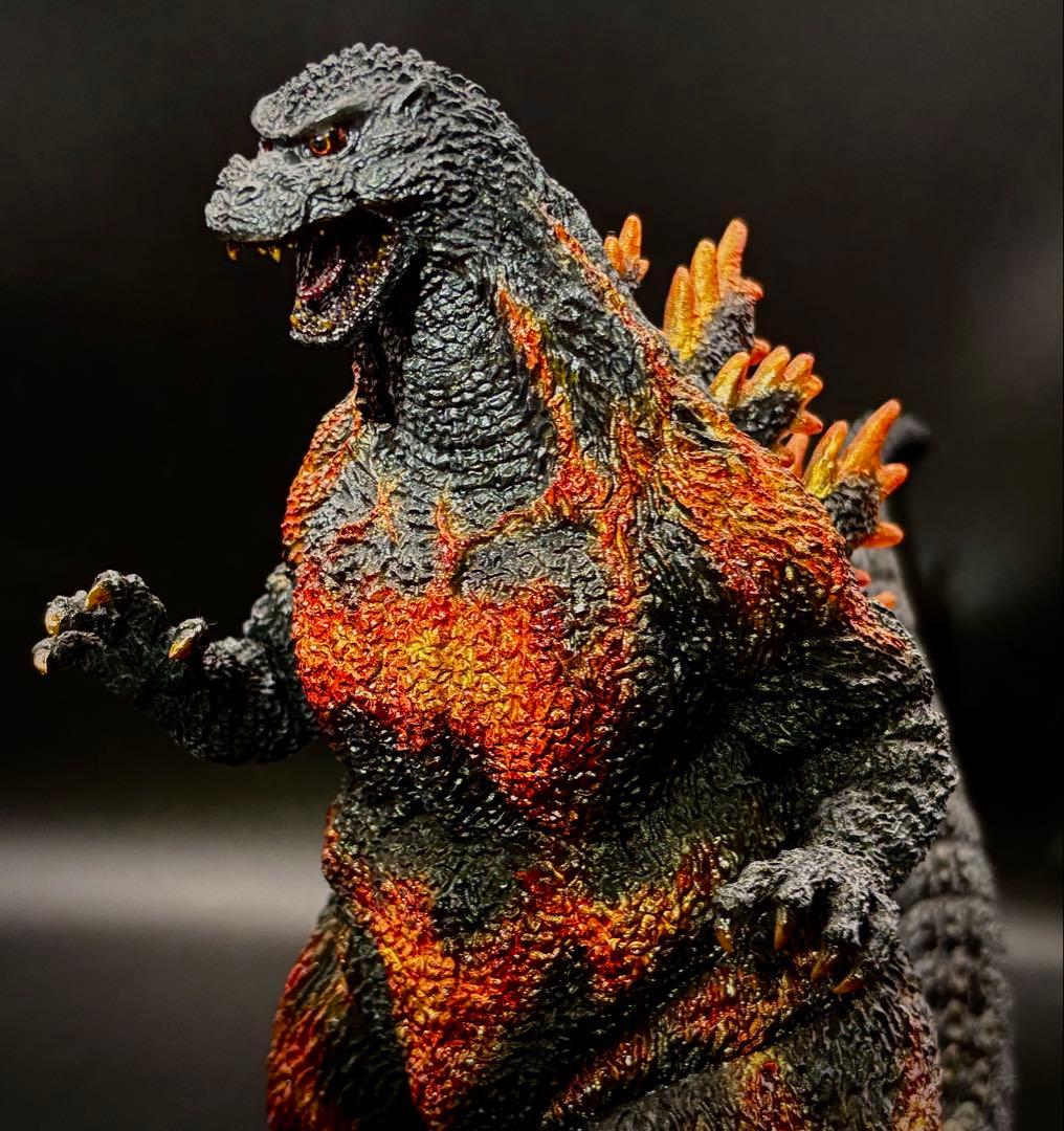 酒井ゆうじ造型工房ゴジラ1995香港上陸Ver. オールクリアレジンキット完成品