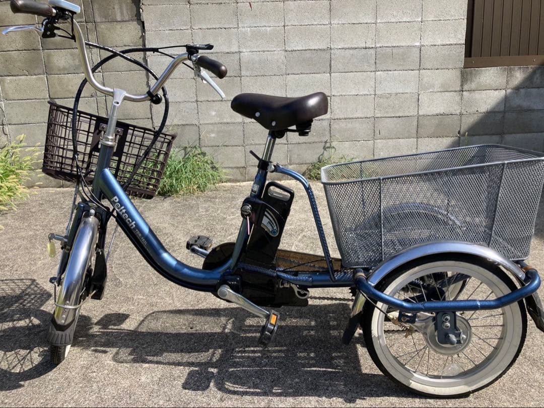 電動アシスト三輪車