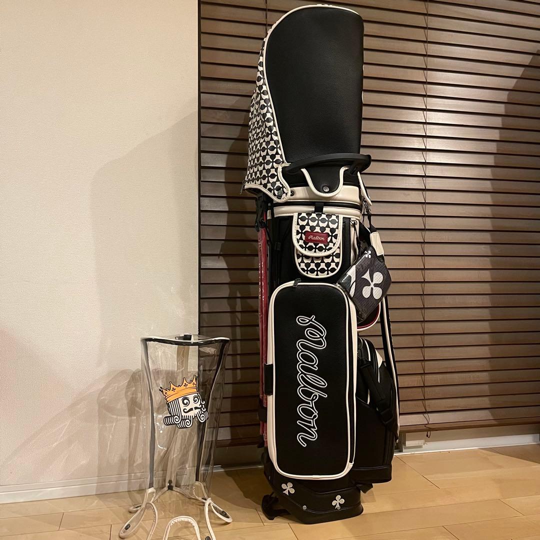 や*ん様 即発送 25新作 MALBON マルボンゴルフ キャディバッグ KIN