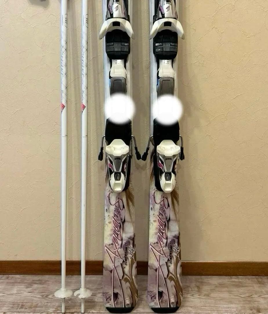 ◾️カービングスキーセット　板146㎝ ブーツ24㎝ 女性用　レディース用