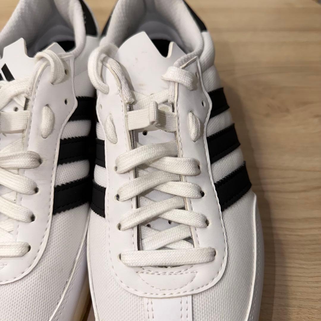 adidas velosamba white　SPDペダルセット