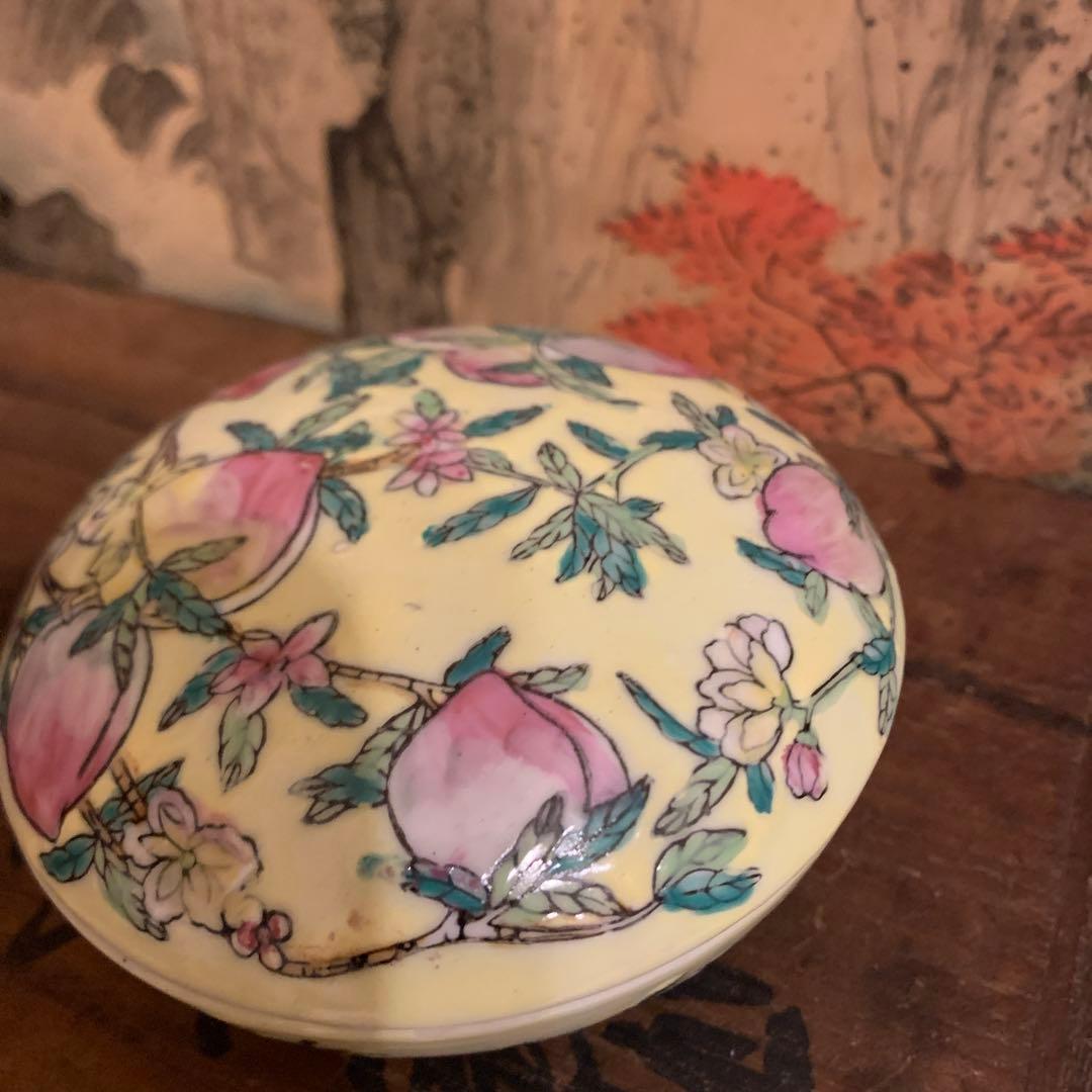 香合   中華民国倣清乾隆   1客