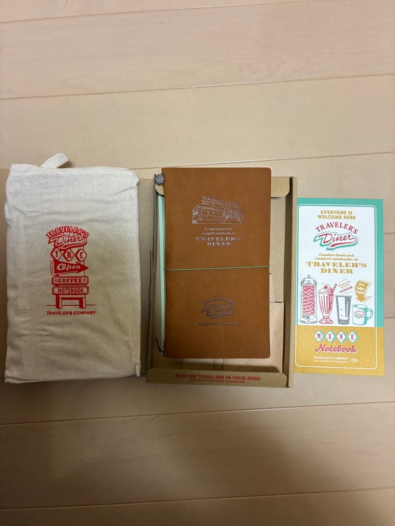 TRAVELER'S DINER 限定　抽選　ダイナー トラベラーズノート