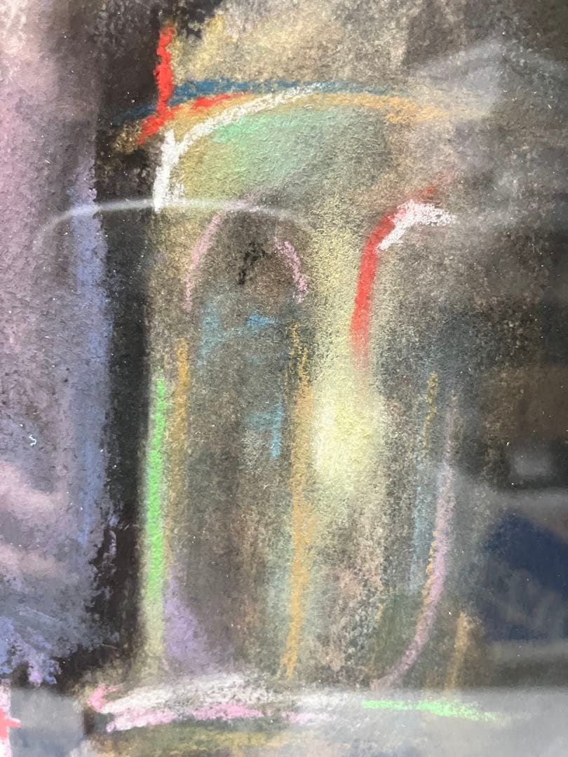 絵画F 4サイズ　風景画アート　インテリア　パステル画