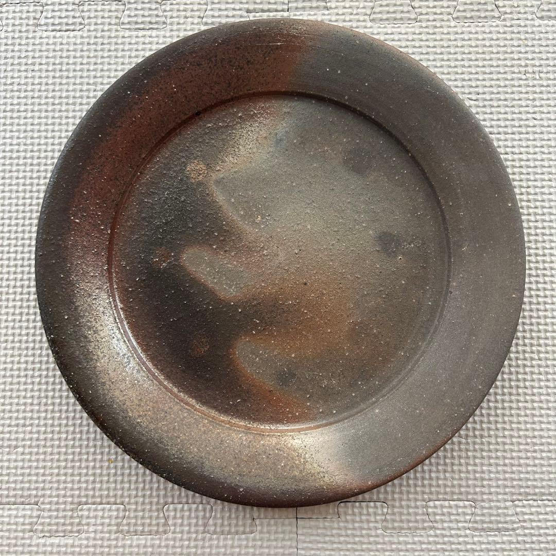 猪飼護　いかいまもる　常滑焼 25cm 皿　【新品未使用】