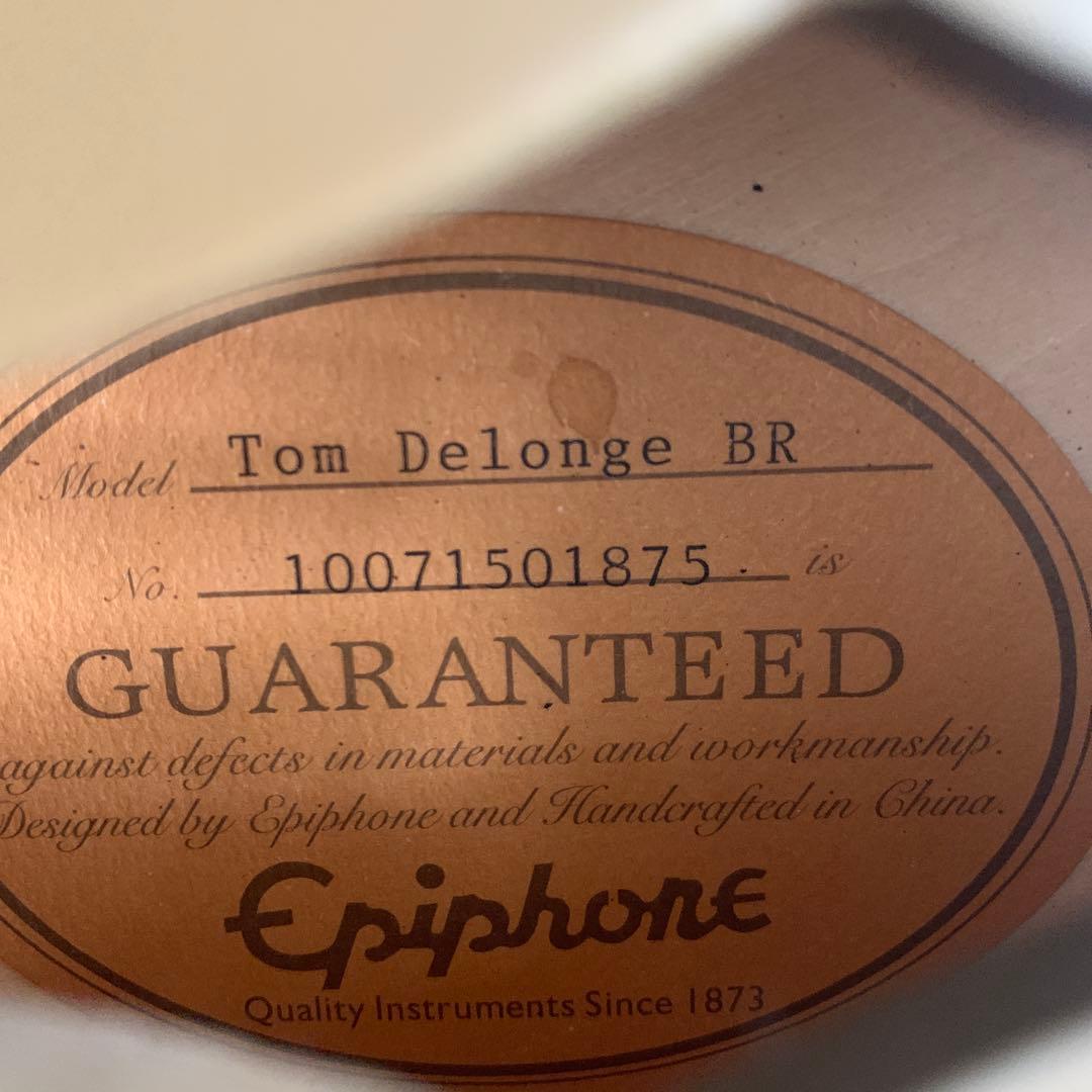 Epiphone ES-333 Tom Delonge モデルBlink-182