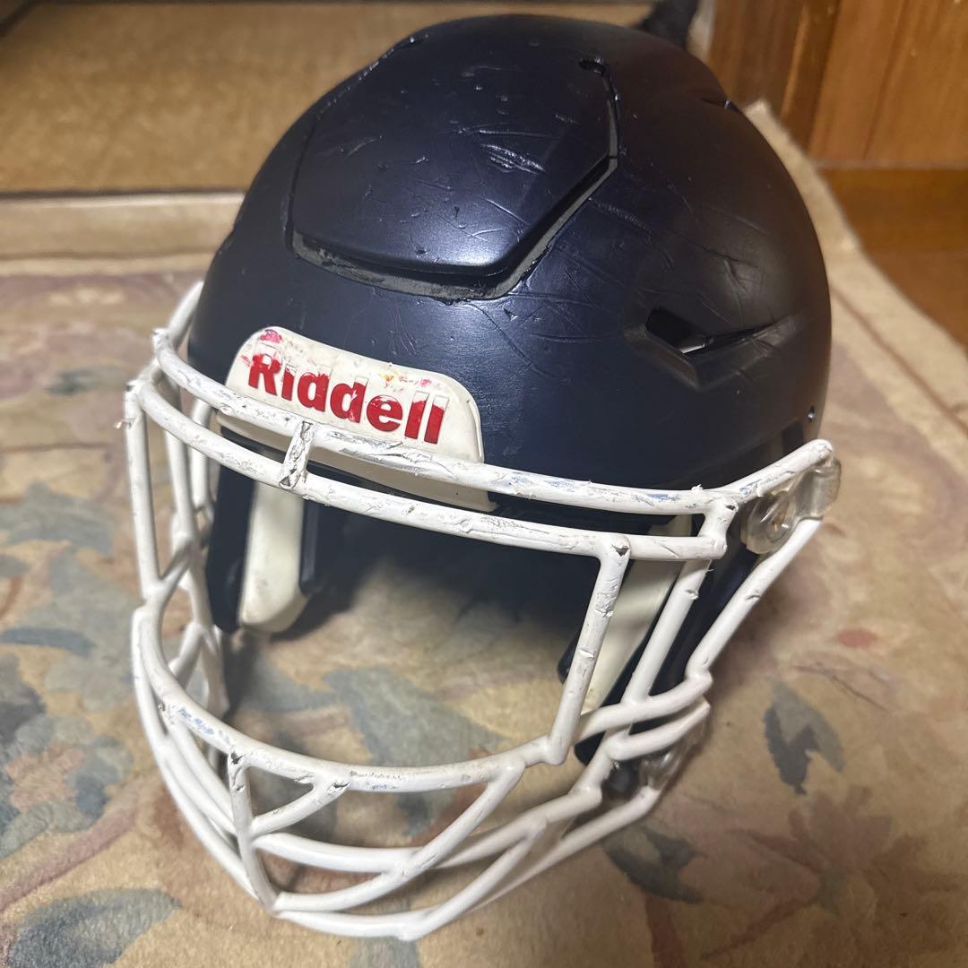 アメリカンフットボール ヘルメット スピードフレックス M チンストラップ付き