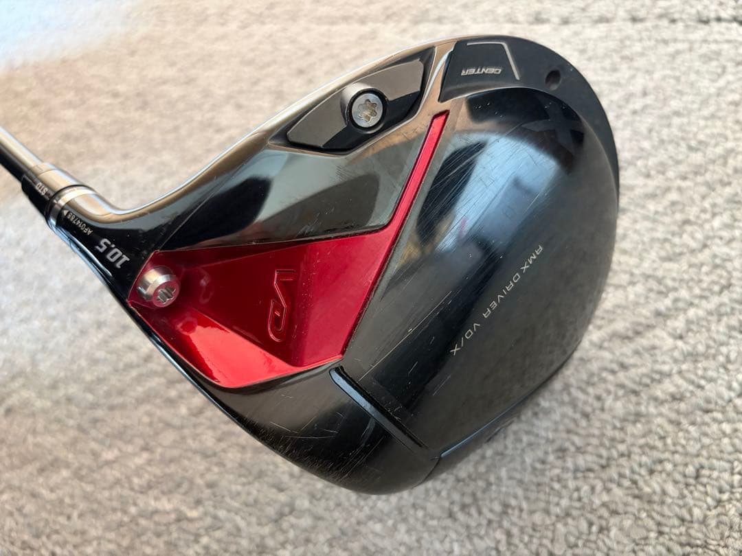 YAMAHAヤマハ　ドライバー　RMX VD/X ヘッドカバー付