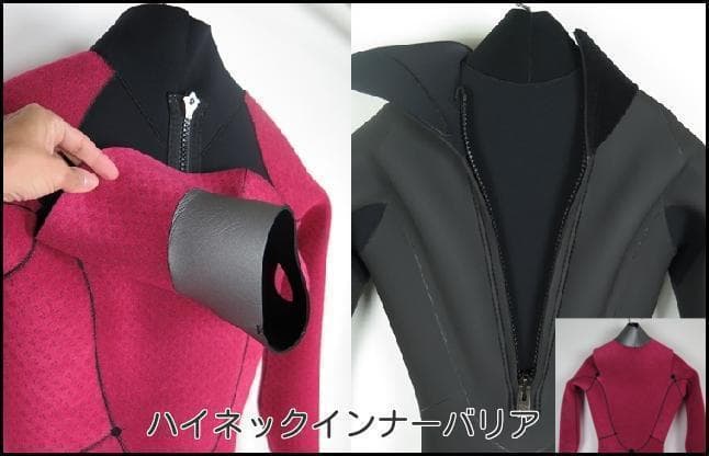 【くぐい様☆専用】3ｍｍセミドライ/バックジップ【エアフレイム仕様】