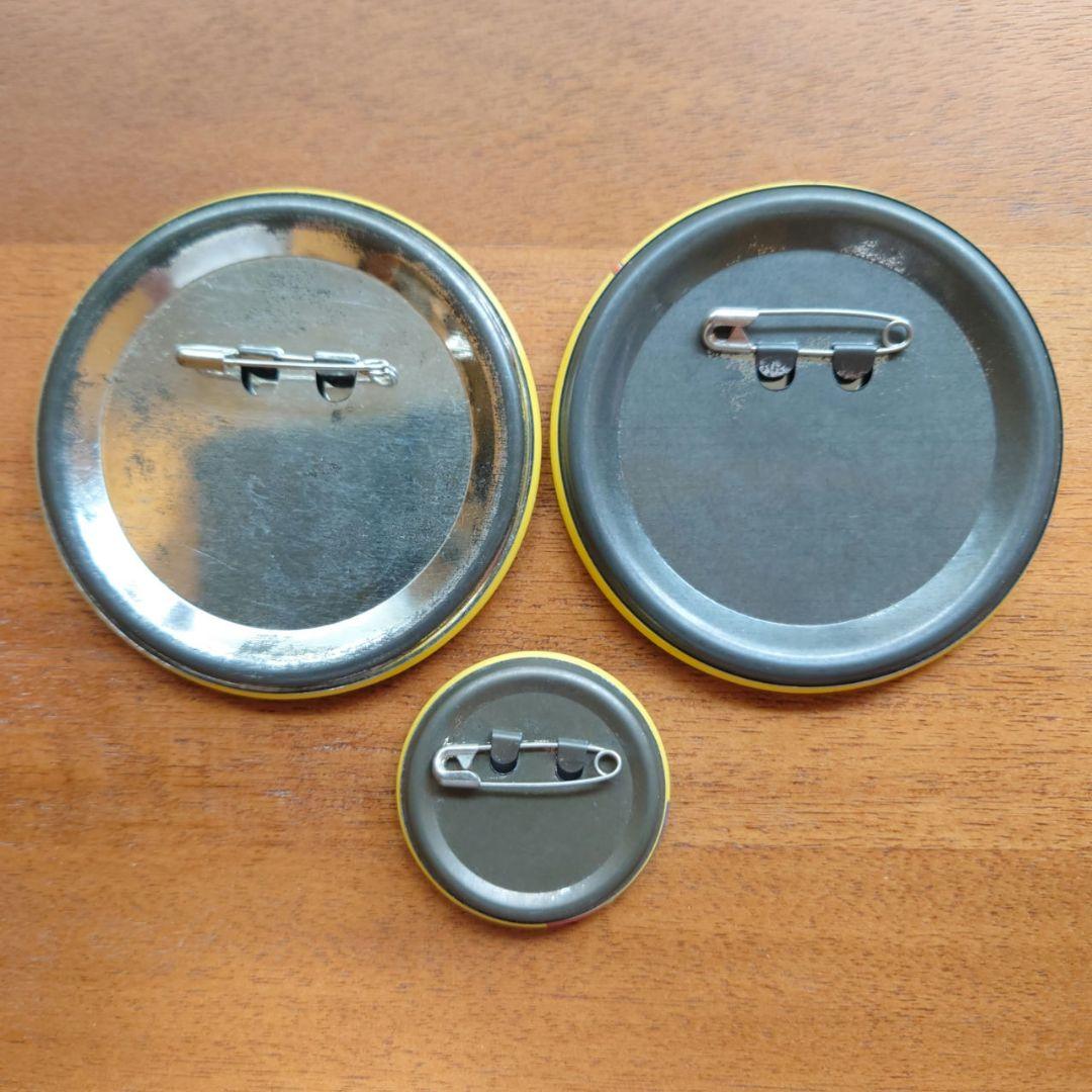 ドラゴンボール キン肉マン ゲゲゲの鬼太郎 缶バッジ3個