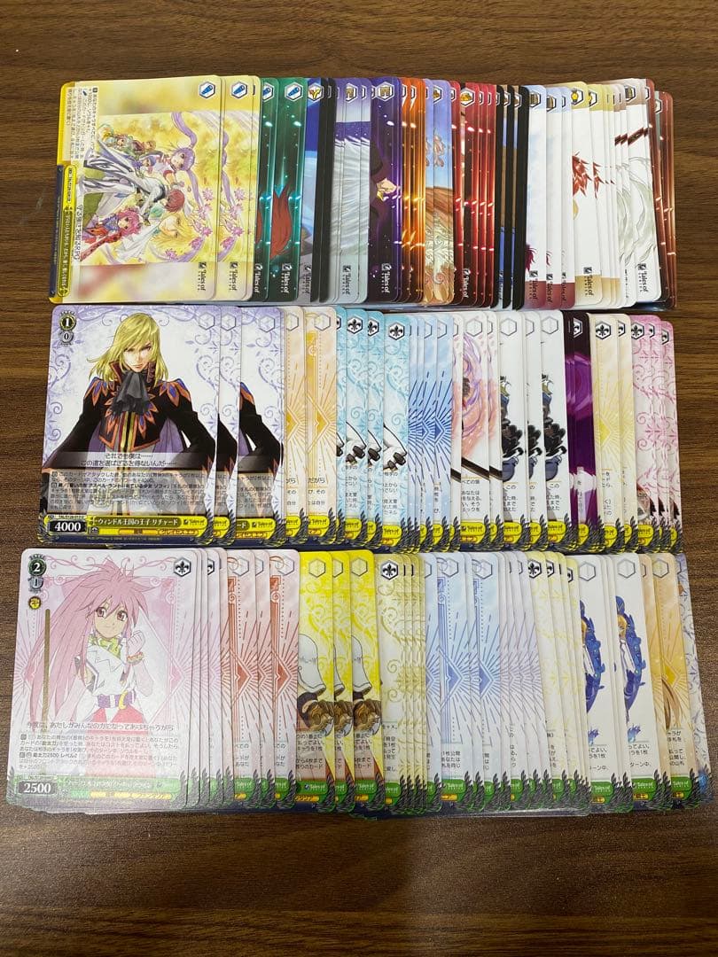 テイルズオブシリーズ 全色 RR以下 4コン ヴァイスシュバルツ