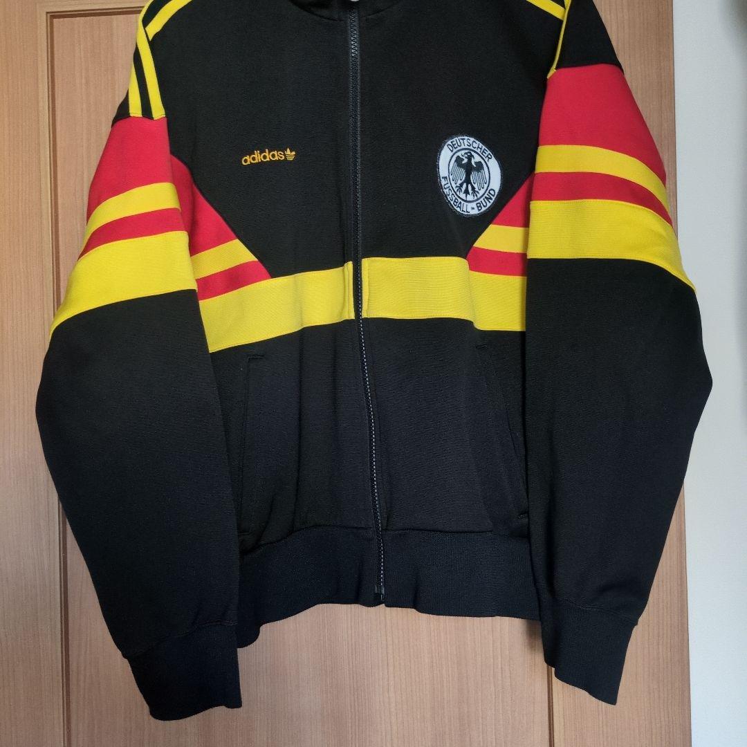 西ドイツ　代表　サッカー　ジャージ　ビンテージ　デサント　アディダス　ワッペン