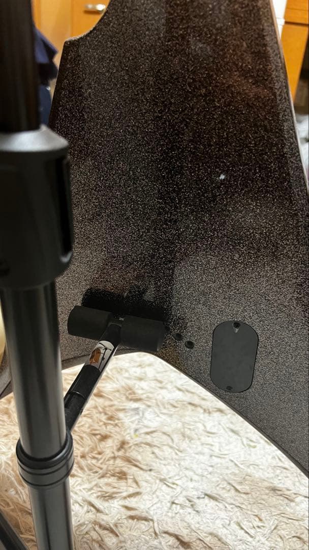 【美品】ESP LTD KH-V Black カーク・ハメット モデル