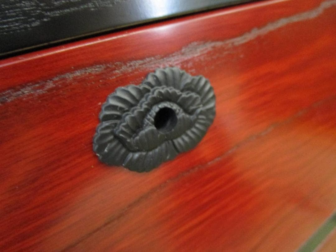 レア　筑後民芸・ローチェスト　伝統民芸箪笥　和箪笥　鍵付き箪笥　純日本製箪笥