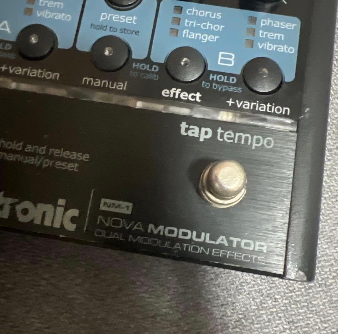 ギター t.c. electronic NOVA MODULATOR