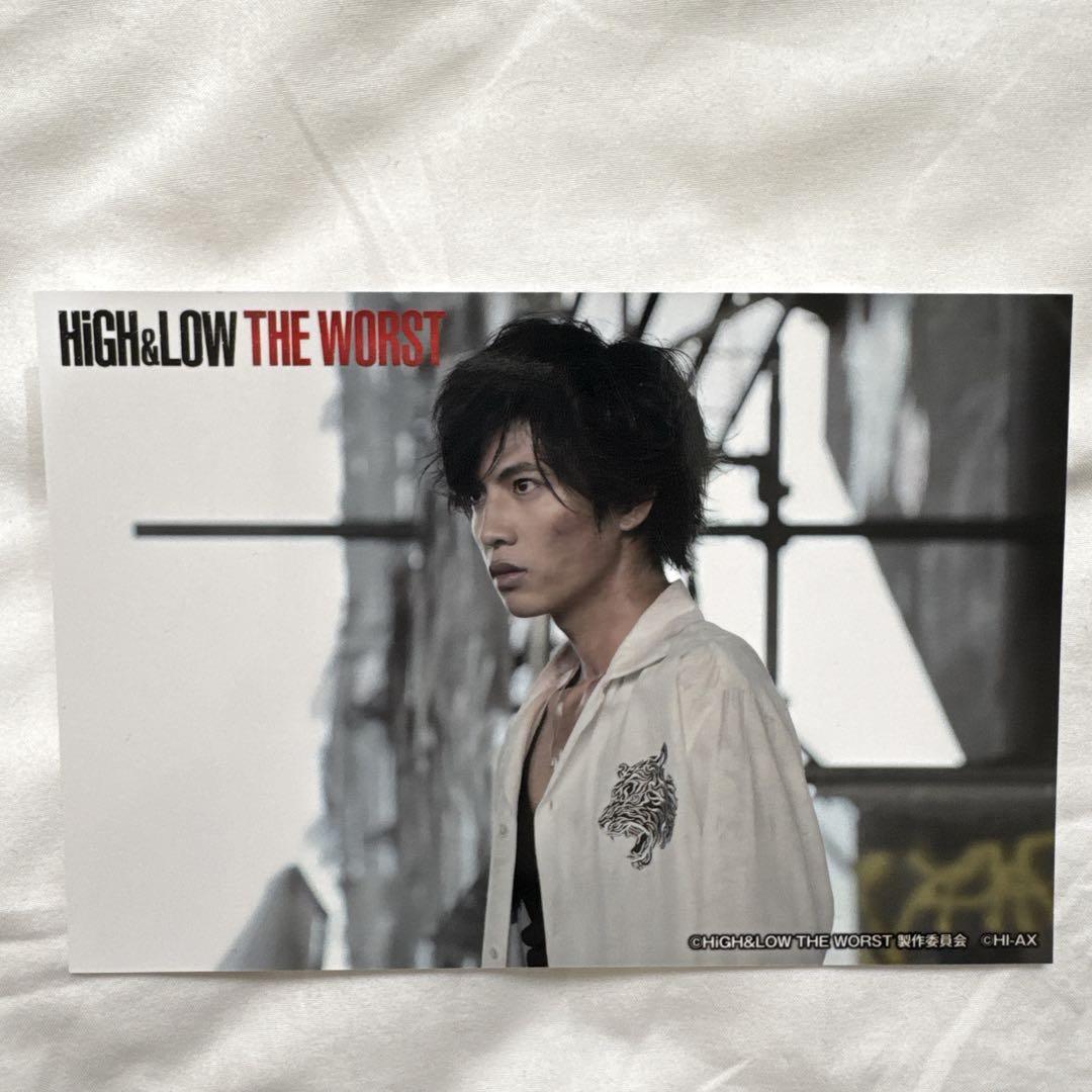 HIGH&LOW 志尊淳 上田佐智雄 アクリルスタンド ポストカード