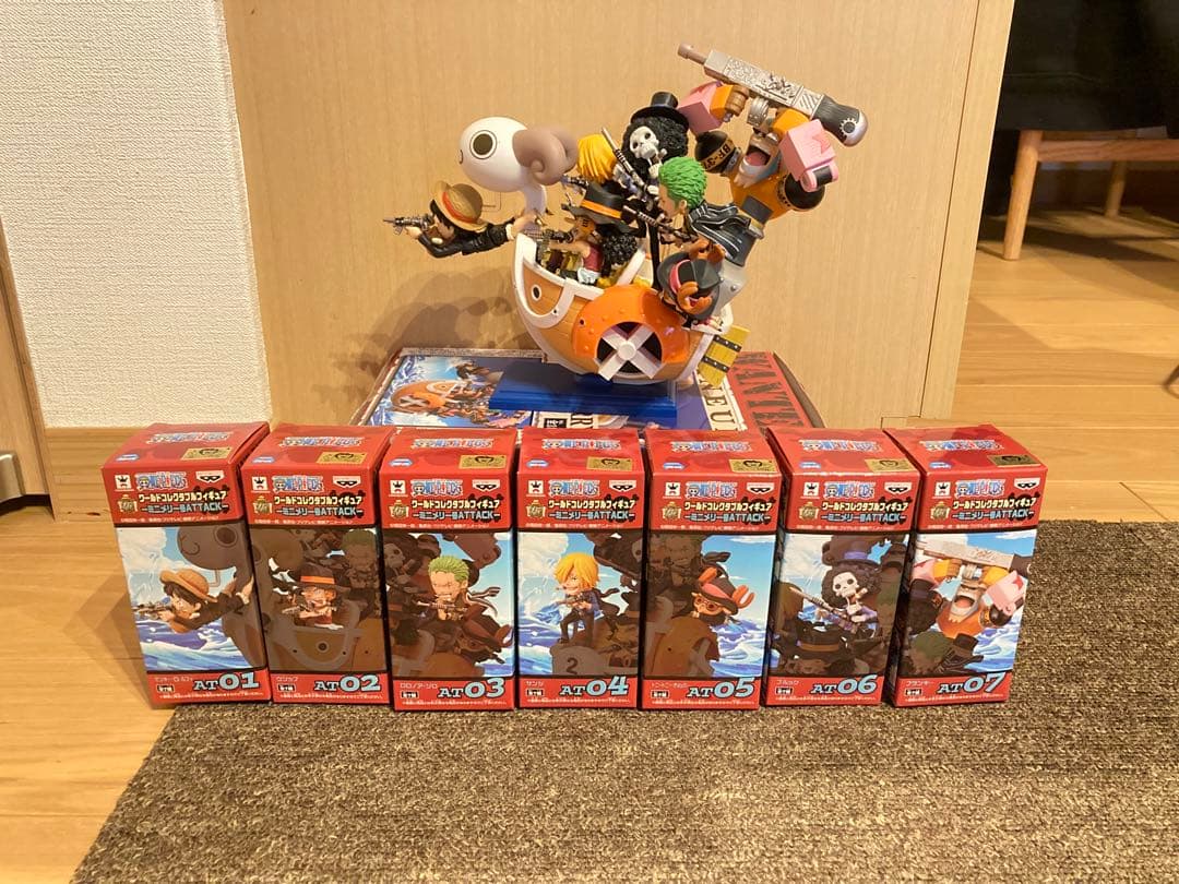 【お値下げ‼️】ワールドコレクタブルフィギュア ミニメリー号