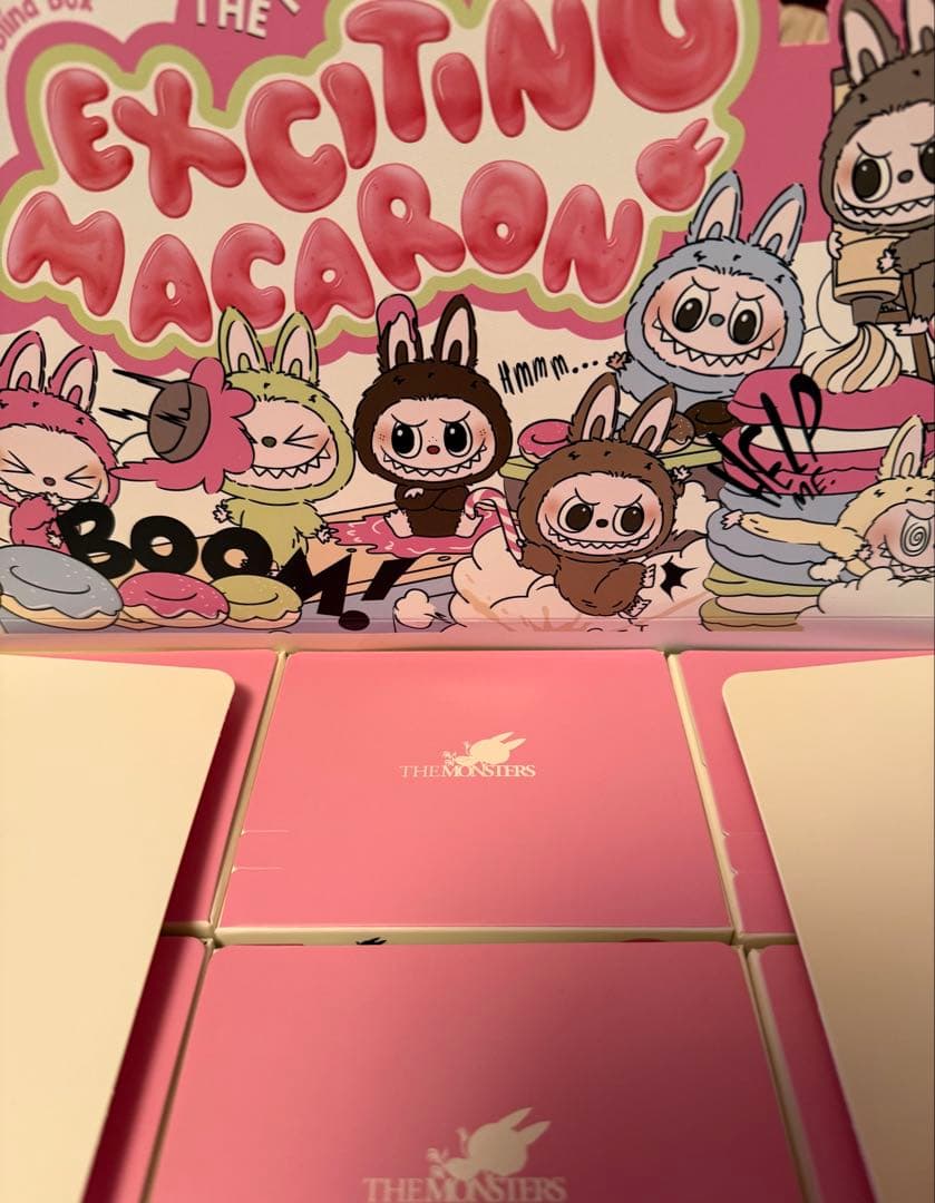 【正規品】ラブブ　マカロン LABUBU チェスナットココア シークレット